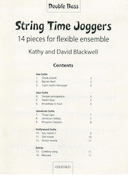 Oxford Kathy David Blackwell String Time Joggers Double Bass Part Learning Method for Bass