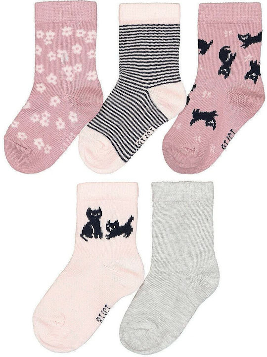 La Redoute Collections Șosete pentru Copii Set 5 perechi Roz 5 Perechi