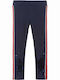 Детски Клин Дълъг Тъмносин Knitted Legging