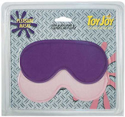 ToyJoy Pleasure Masks 2 Pieces Set 2 Stück Blind BDSM Maske in Lila Farbe 2Stück