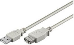 Volte-Tel Η Υ 23497 USB 2.0 USB-A male σε USB-A female Γκρι 1.8m