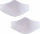 Kukuxumusu Pack 2 Filters Adult Antibakteriell Filter für Schutzmaske in Weiß Farbe 2Stück 18111