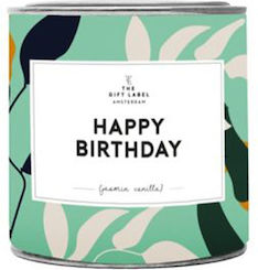 The Gift Label Aromatische Soja Kerze in Metallbox Jasmin-Vanille