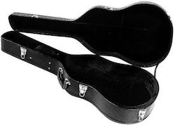 FX Wood Form Guitar Wasserdicht Koffer E-Gitarre Gepolstert Schwarz