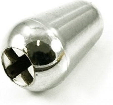 String Selector Cap Switch Tip Strat Chrome for Stratocaster Guitar in Silver Color