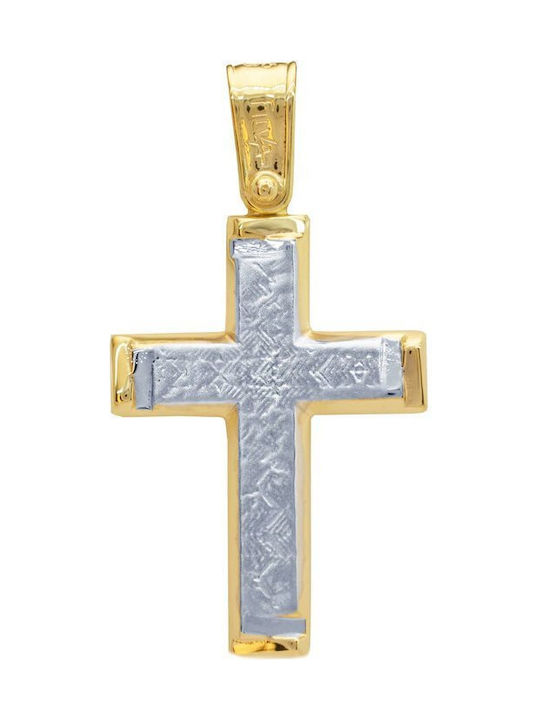 Savvidis White Gold Cross 14K