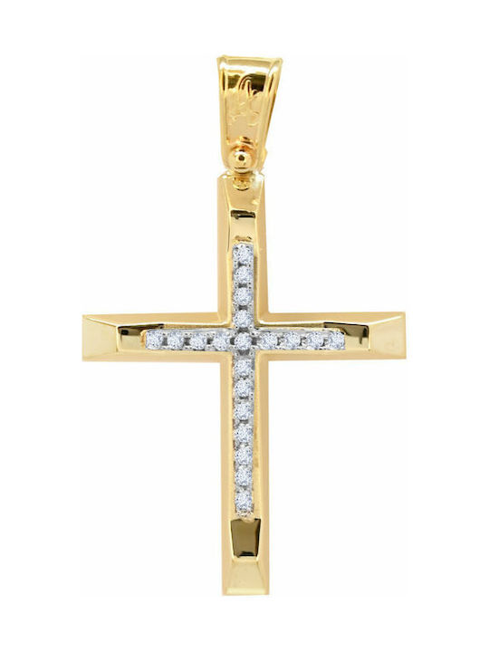 Savvidis Gold Kreuz 14K