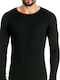 Prestige Herren Thermo Langarmshirt Schwarz
