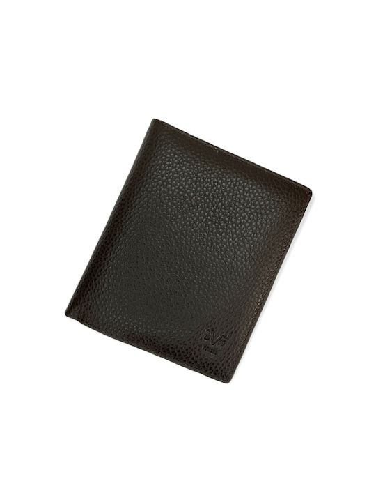 19V69 Men's Leather Card Wallet Brown