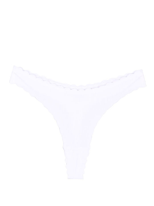 Hana Women's String Seamless White