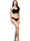 Join Δαντελένιο Σετ Εσωρούχων Bralette με Slip Μαύρο