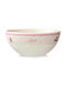 blokker Serving Bowl Round made of Bamboo Pink with Diameter 15cm