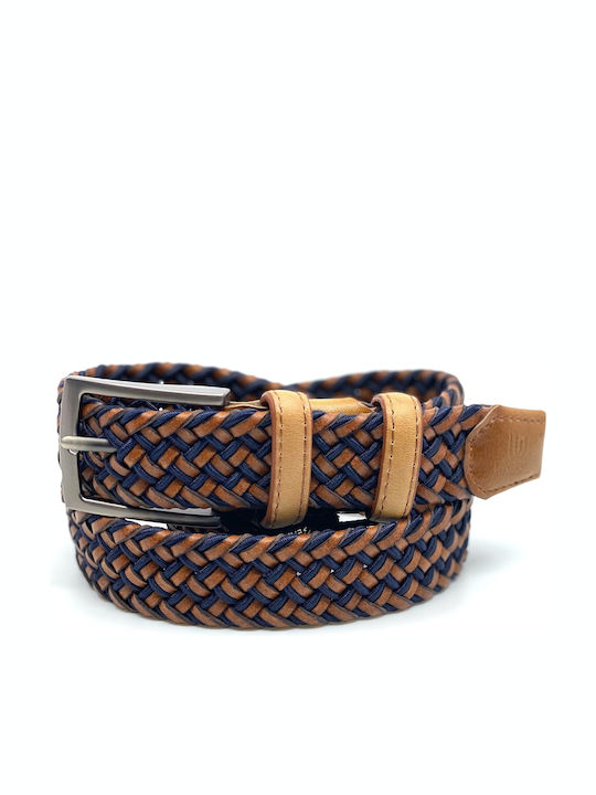 Legend Accessories Men's Belt Leather Knitted B...