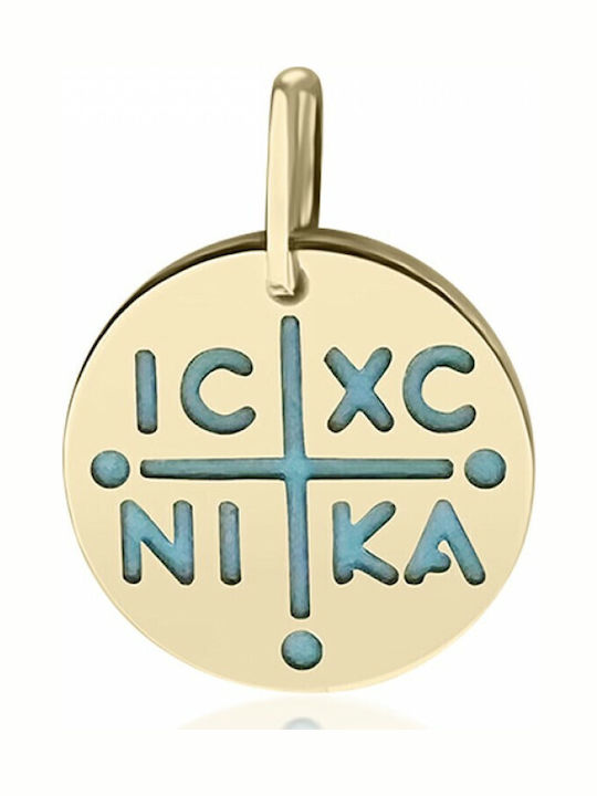 Ekan Pendant Kids Talisman Konstantinato made of Gold 14K PM0197