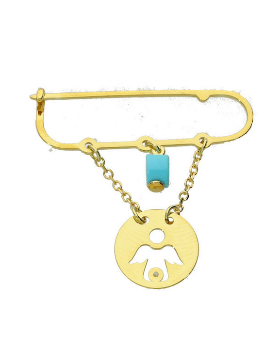 Ekan Child Safety Pin made of Gold 14K