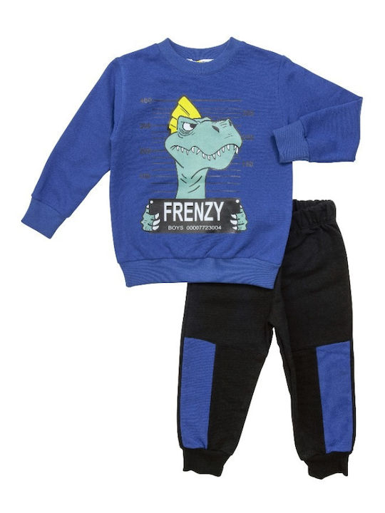 Kinder Sweatpants Set - Jogginganzug Marineblau 2Stück