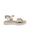 Aby Kinder Sandalen Anatomisch Silber