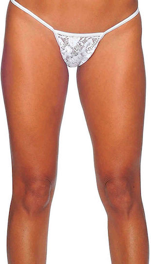 Merry See Frauen Sexy Zeichenfolge Weiß