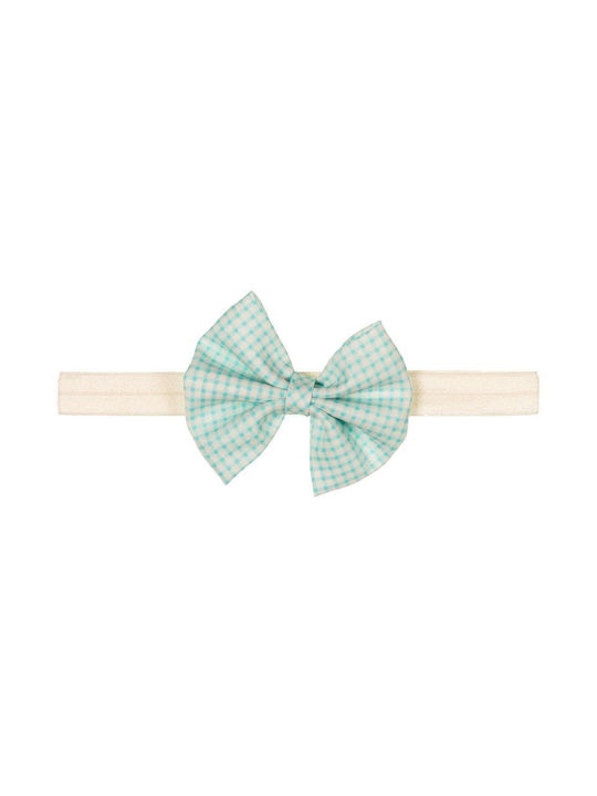 Mom & Dad Baby Headband Turquoise 1pc