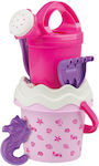 Androni Giocattoli Beach Bucket Set with Accessories Pink