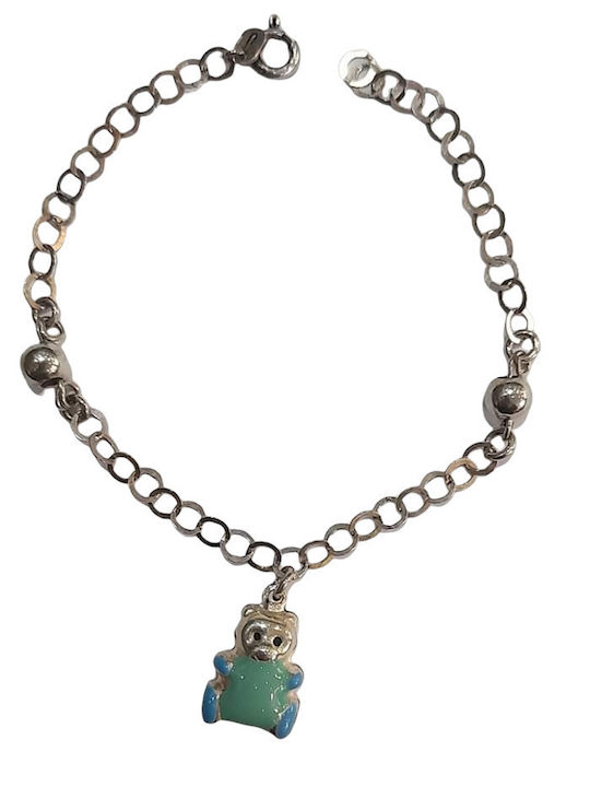 Prince Silvero Kids Bracelet Chain from Silver