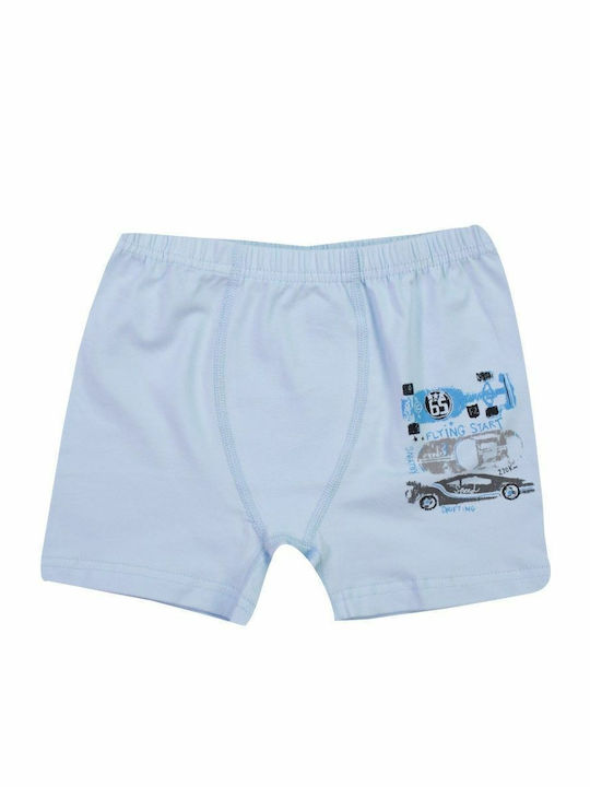 Baykar Kinder-Boxershorts Hellblau