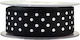 Kappa Decor Fabric Ribbon Polka Dot 18meters with Width 25mm