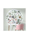 Caravelshop Autocolant Decorativ pentru Copii Perete 100x100buc