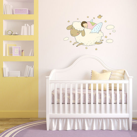 Caravelshop Kinder Wandsticker Wand 130x90cm