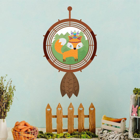 Caravelshop Детска стикерна за стена Стена 100x58бр