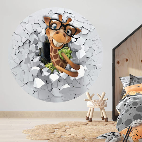 Caravelshop Autocolant Decorativ pentru Copii Perete 100x100buc