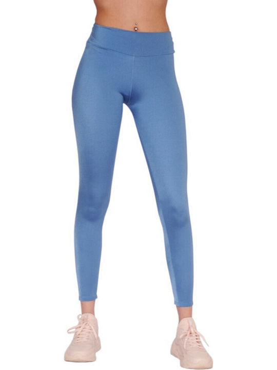 Dance & Football Kids Long Sport Legging Blue