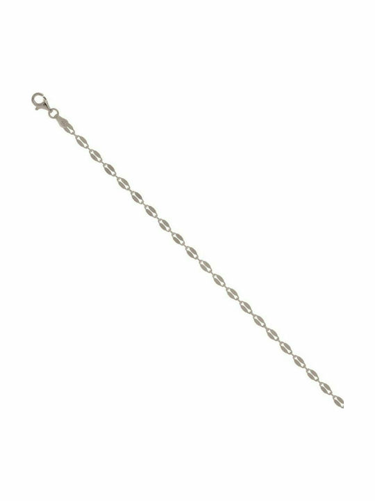 Prince Silvero Silver Chain Neck Length 45cm