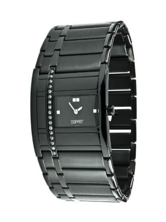 Esprit Watch with Black Metal Bracelet