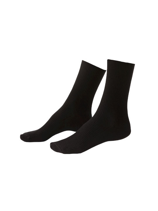 Steven Γυναικείες Μονόχρωμες Κάλτσες Μαύρες