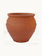 Ceramart Übertopf Keramik Orange 50x50x48εκ.