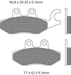 MHQ Motorcycle Brake Pads for Piaggio MP3 / X7 / X8 / X9 / X10 MHQ Motorcycle Brake Pads for Piaggio MP3 / X7 / X8 / X9 / X10
