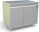 Dominox Bancul de lucru Congelator fără Compressor Înălțime86xLungime122xAdâncime70cm