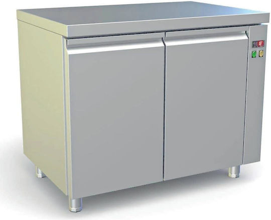 Dominox Κατάψυξη Πάγκος χωρίς Μοτέρ Υ86xΠ107xΒ70cm