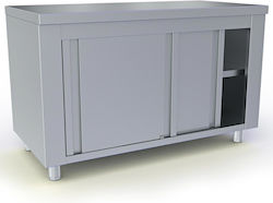 Dominox Ερμάριο με Συρόμενες Πόρτες 240x60x86cm Dominox Ερμάριο με Συρόμενες Πόρτες 240x60x86cm