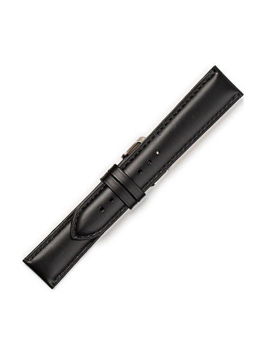 KOSTELO Leather Strap Black