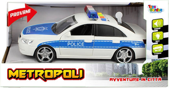 Metropoli Αυτοκινητάκι 1:16 Αστυνομικό Pull Back για 3+ Ετών