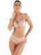 Balconette Balconette Bra with Light Padding Underwire Beige