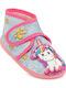 Kinderhausschuhe Stiefel Fuchsie