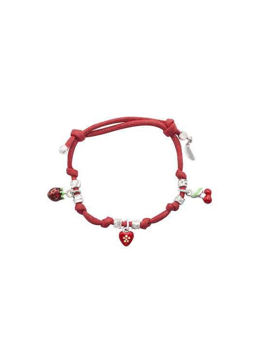 Woofie Kids Silver Bracelet with Heart for Girl