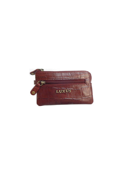 Luxus Key Holder Leather Burgundy