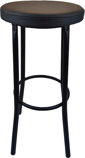 Табуретка Бар Метално Черен 33x30x65бр