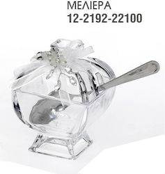 Ζήβας Glass Honey Pot Transparent