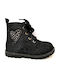 Kids Boots with Laces Gray