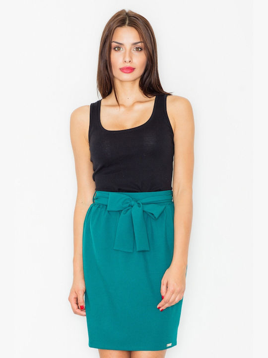 Figl Pencil Midi Skirt in Green color